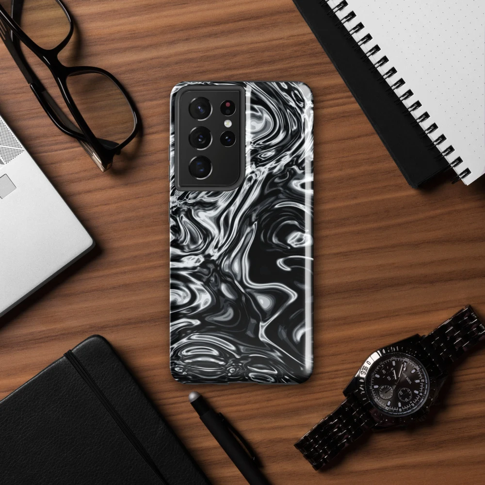 Funda reforzada premium para Samsung, diseño Damasco en Galaxy S26 Ultra: ambiente