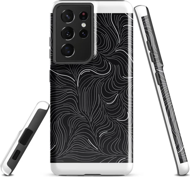 Funda reforzada premium para Samsung, diseño Flujo