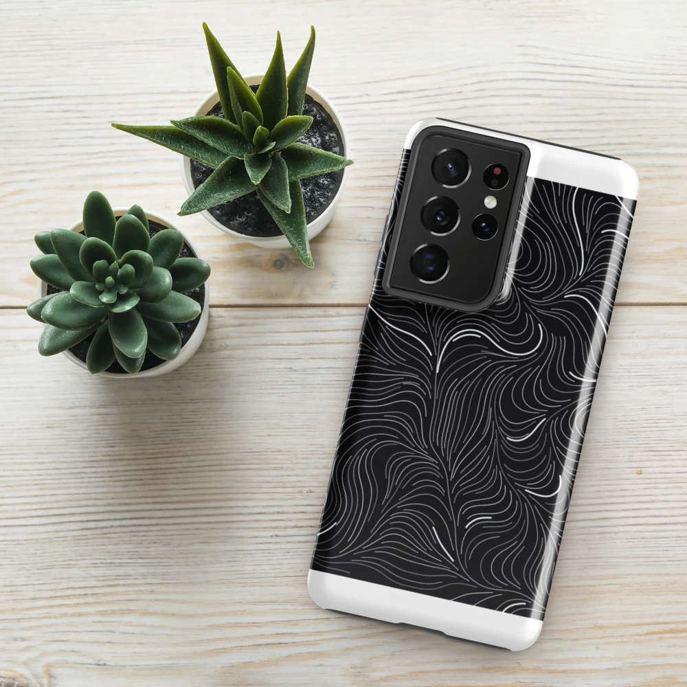 Funda reforzada premium para Samsung, diseño Flujo en Galaxy S26 Ultra: ambiente
