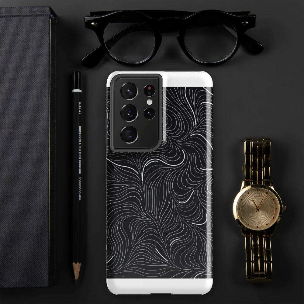 Funda reforzada premium para Samsung, diseño Flujo en Galaxy S26 Ultra: ambiente