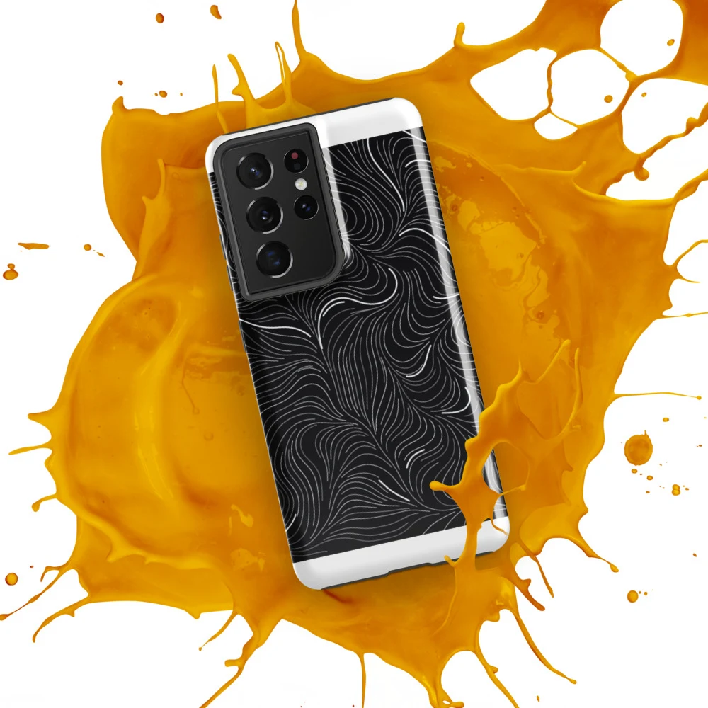 Funda reforzada premium para Samsung, diseño Flujo en Galaxy S26 Ultra: ambiente