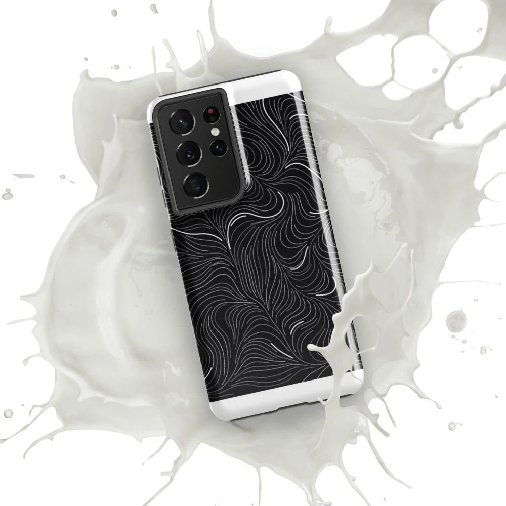 Funda reforzada premium para Samsung, diseño Flujo en Galaxy S26 Ultra: ambiente