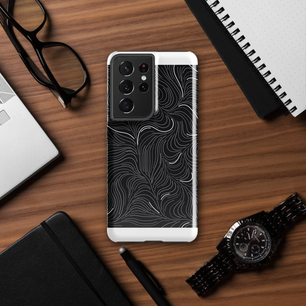 Funda reforzada premium para Samsung, diseño Flujo en Galaxy S26 Ultra: ambiente
