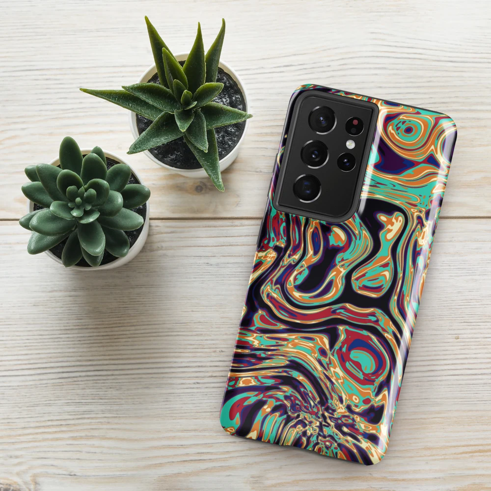 Funda reforzada premium para Samsung, diseño Gasolina en Galaxy S26 Ultra: ambiente