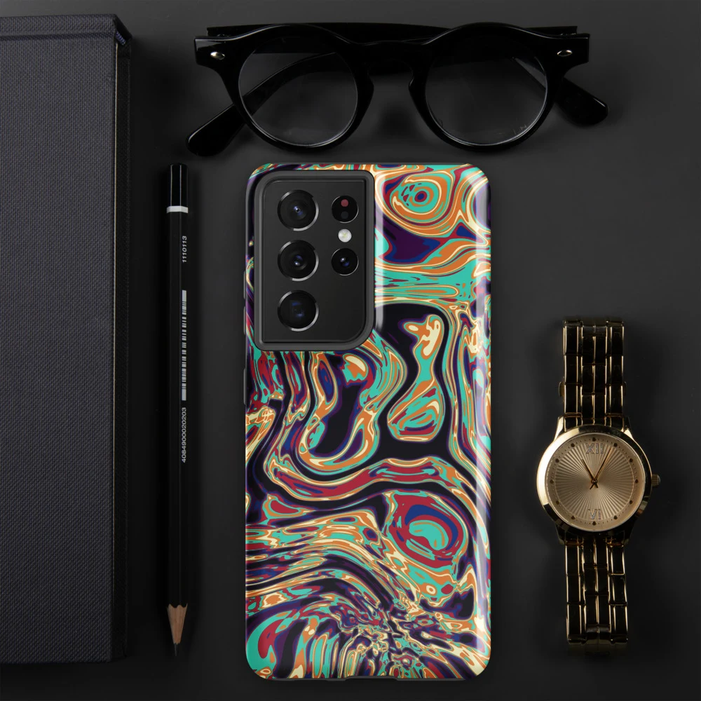 Funda reforzada premium para Samsung, diseño Gasolina en Galaxy S26 Ultra: ambiente