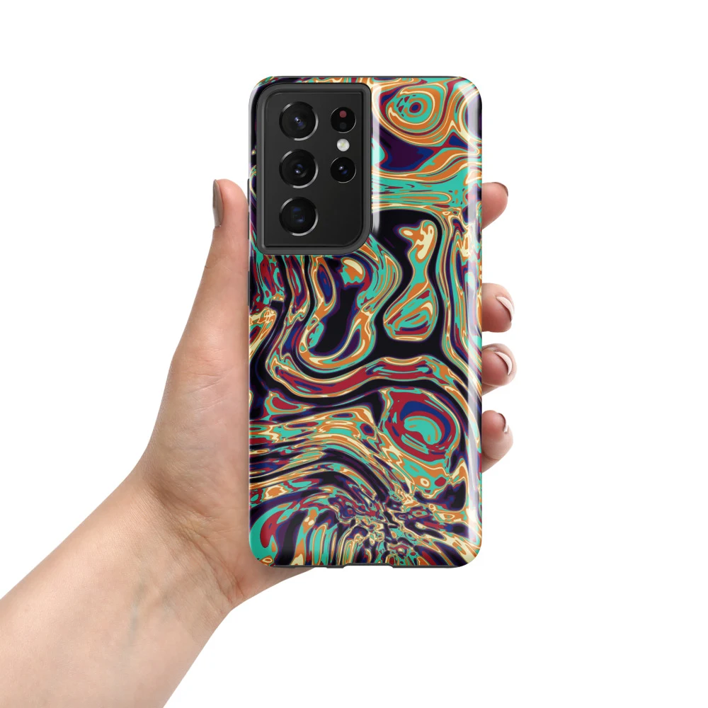 Funda reforzada premium para Samsung, diseño Gasolina en Galaxy S26 Ultra: ambiente