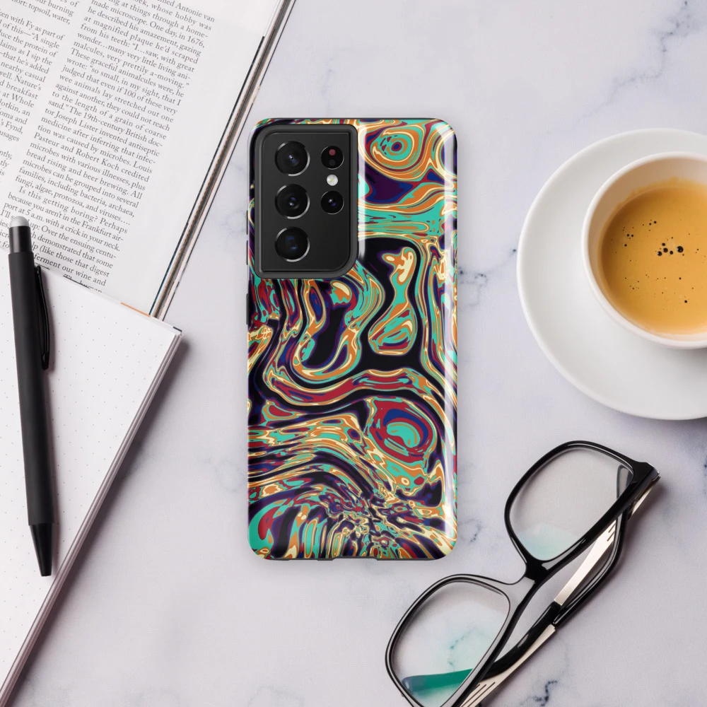 Funda reforzada premium para Samsung, diseño Gasolina en Galaxy S26 Ultra: ambiente