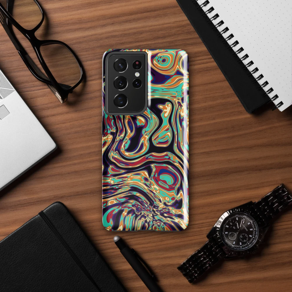Funda reforzada premium para Samsung, diseño Gasolina en Galaxy S26 Ultra: ambiente