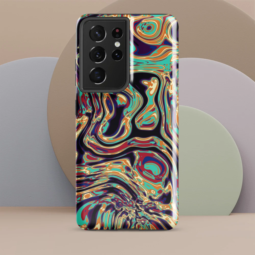 Funda reforzada premium para Samsung, diseño Gasolina en Galaxy S26 Ultra: ambiente