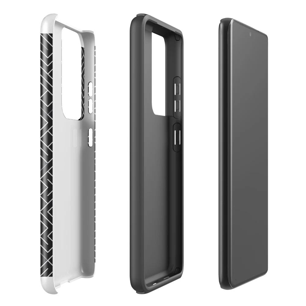 Funda reforzada premium para Samsung, diseño Laberinto en Galaxy S26 Ultra: ambiente