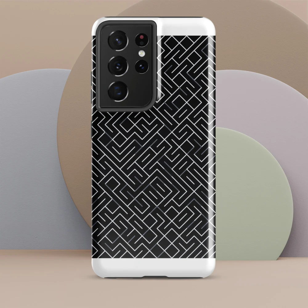 Funda reforzada premium para Samsung, diseño Laberinto en Galaxy S26 Ultra: ambiente