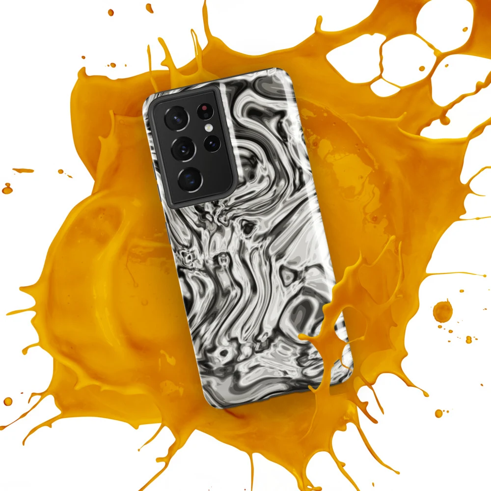 Funda reforzada premium para Samsung, diseño Oro blanco en Galaxy S26 Ultra: ambiente