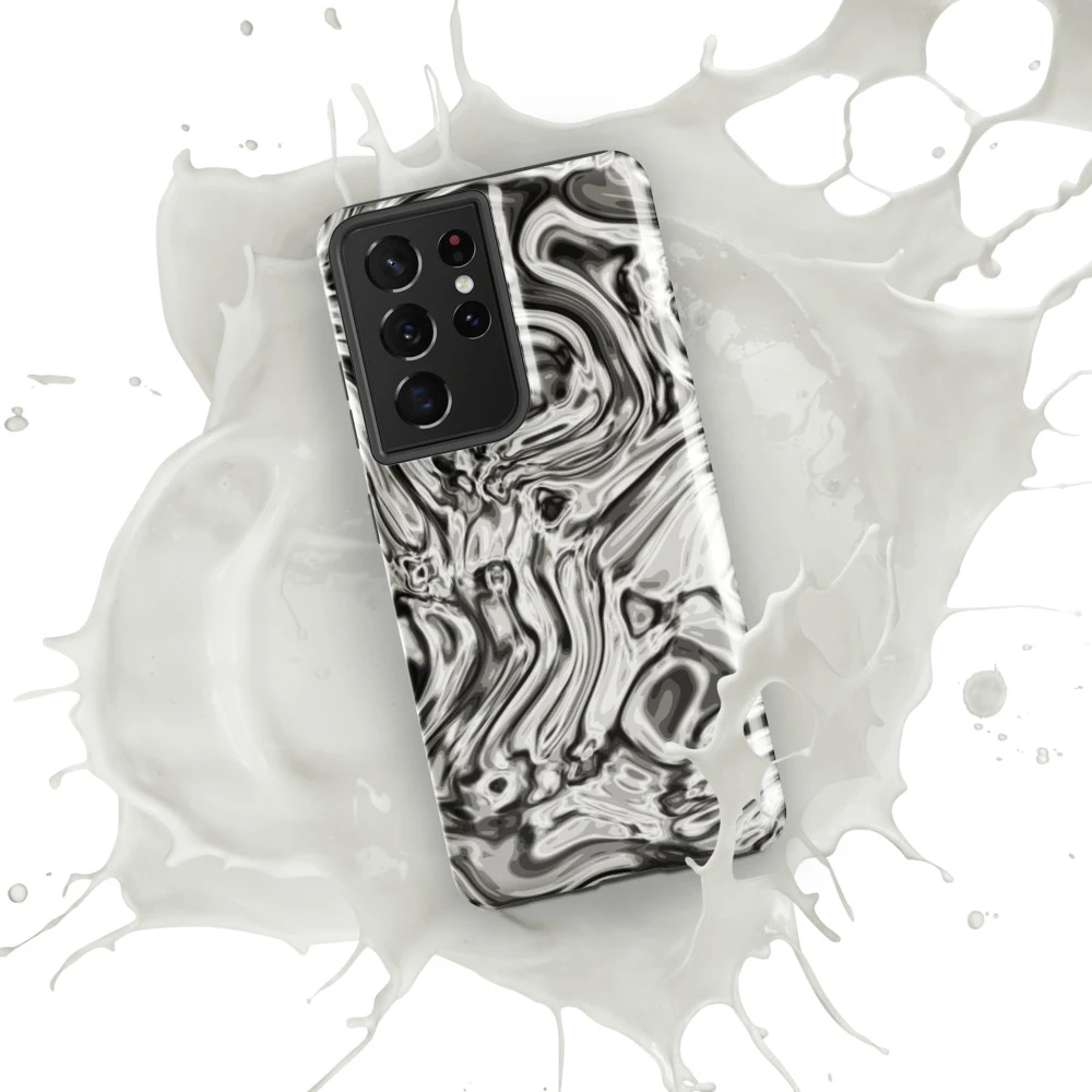 Funda reforzada premium para Samsung, diseño Oro blanco en Galaxy S26 Ultra: ambiente