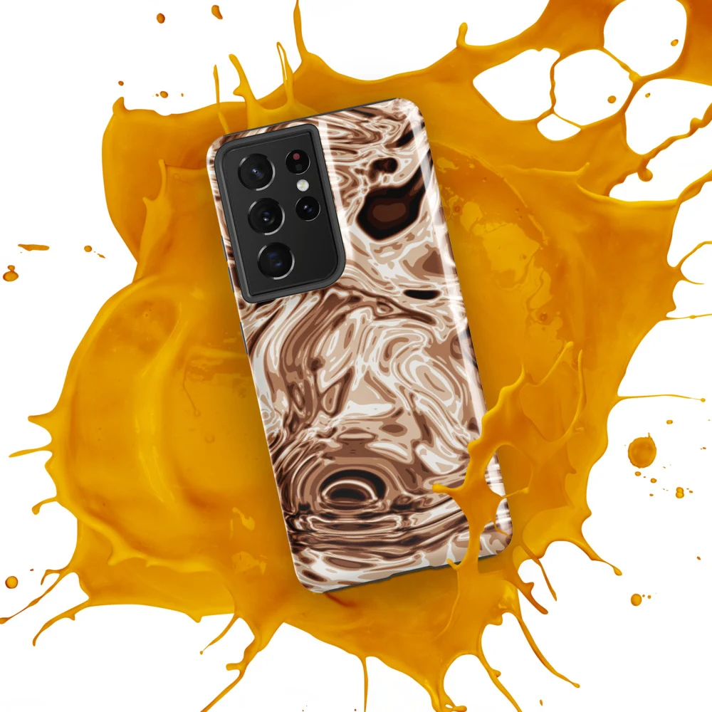 Funda reforzada premium para Samsung, diseño Oro rosa en Galaxy S26 Ultra: ambiente