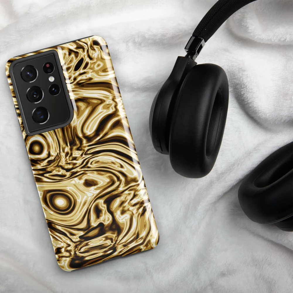 Funda reforzada premium para Samsung, diseño Oro en Galaxy S26 Ultra: ambiente