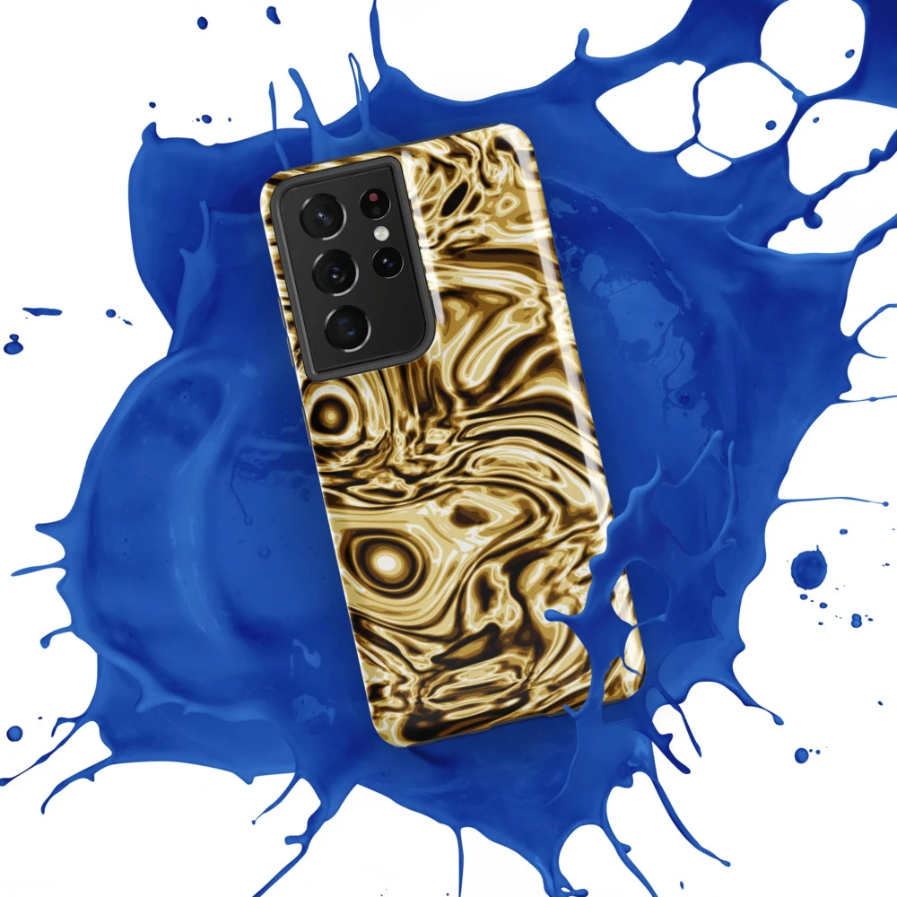 Funda reforzada premium para Samsung, diseño Oro en Galaxy S26 Ultra: ambiente