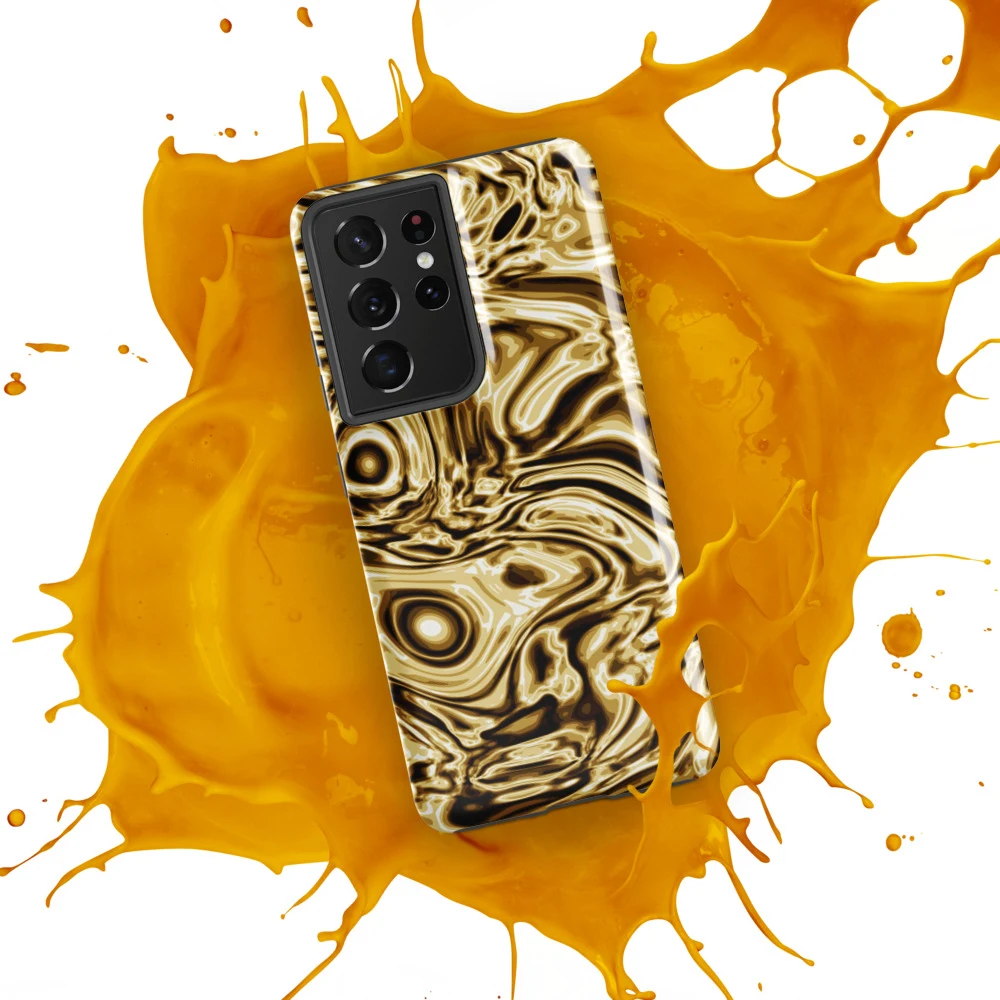 Funda reforzada premium para Samsung, diseño Oro en Galaxy S26 Ultra: ambiente
