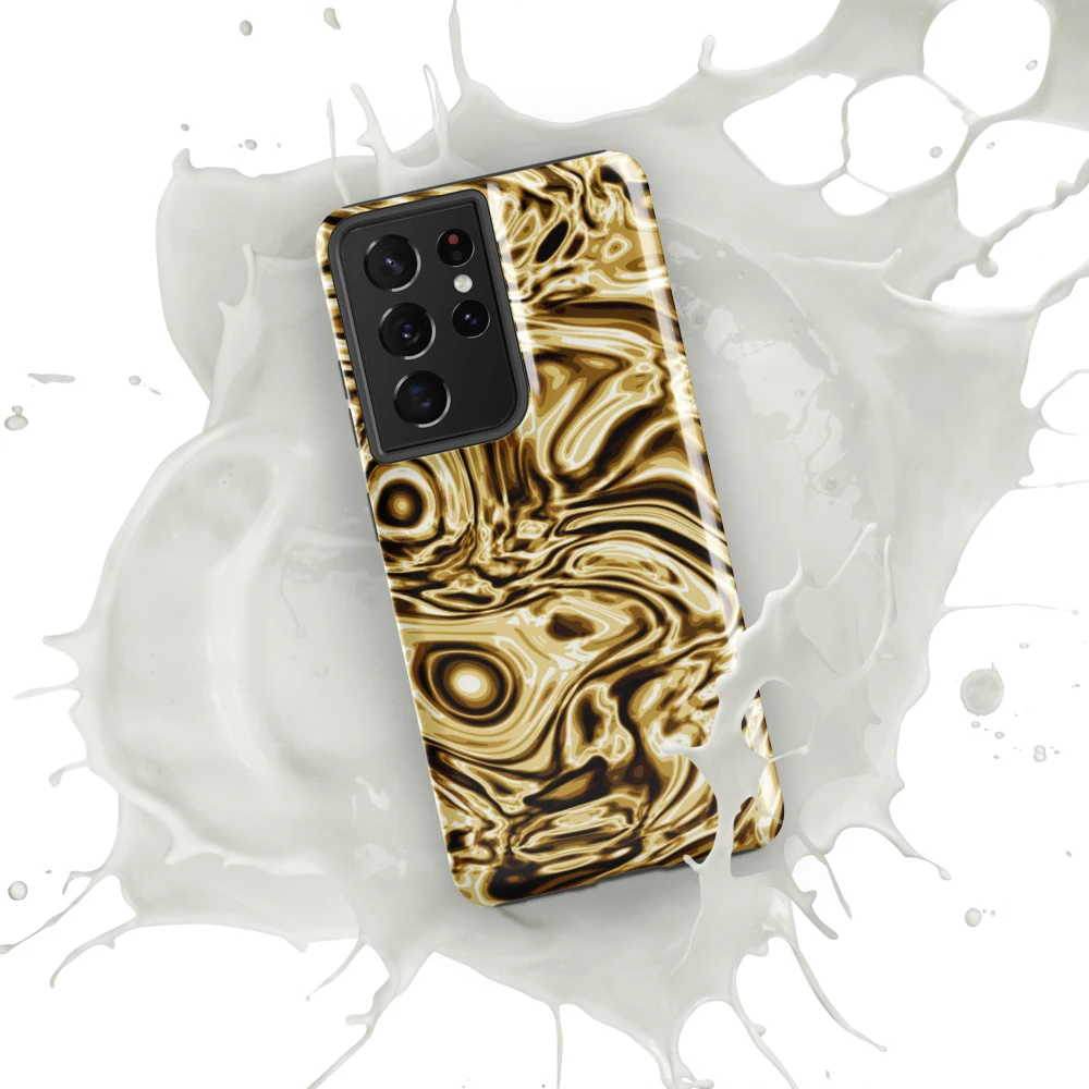 Funda reforzada premium para Samsung, diseño Oro en Galaxy S26 Ultra: ambiente