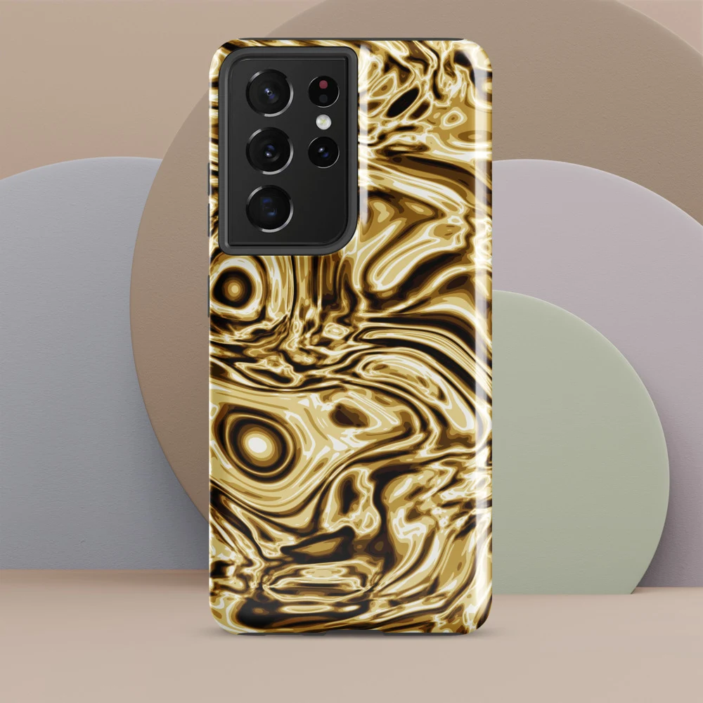 Funda reforzada premium para Samsung, diseño Oro en Galaxy S26 Ultra: ambiente