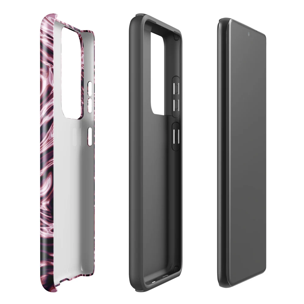 Funda reforzada premium para Samsung, diseño Orquídea en Galaxy S26 Ultra: ambiente
