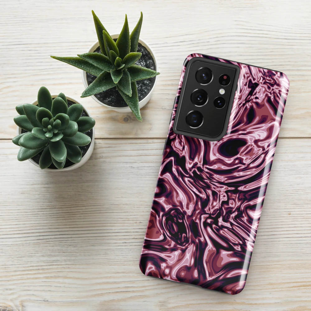 Funda reforzada premium para Samsung, diseño Orquídea en Galaxy S26 Ultra: ambiente