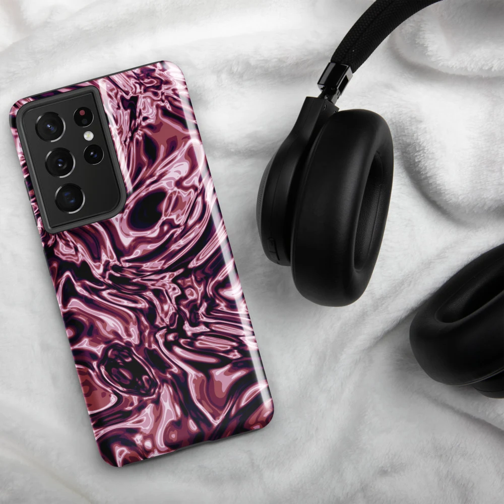 Funda reforzada premium para Samsung, diseño Orquídea en Galaxy S26 Ultra: ambiente
