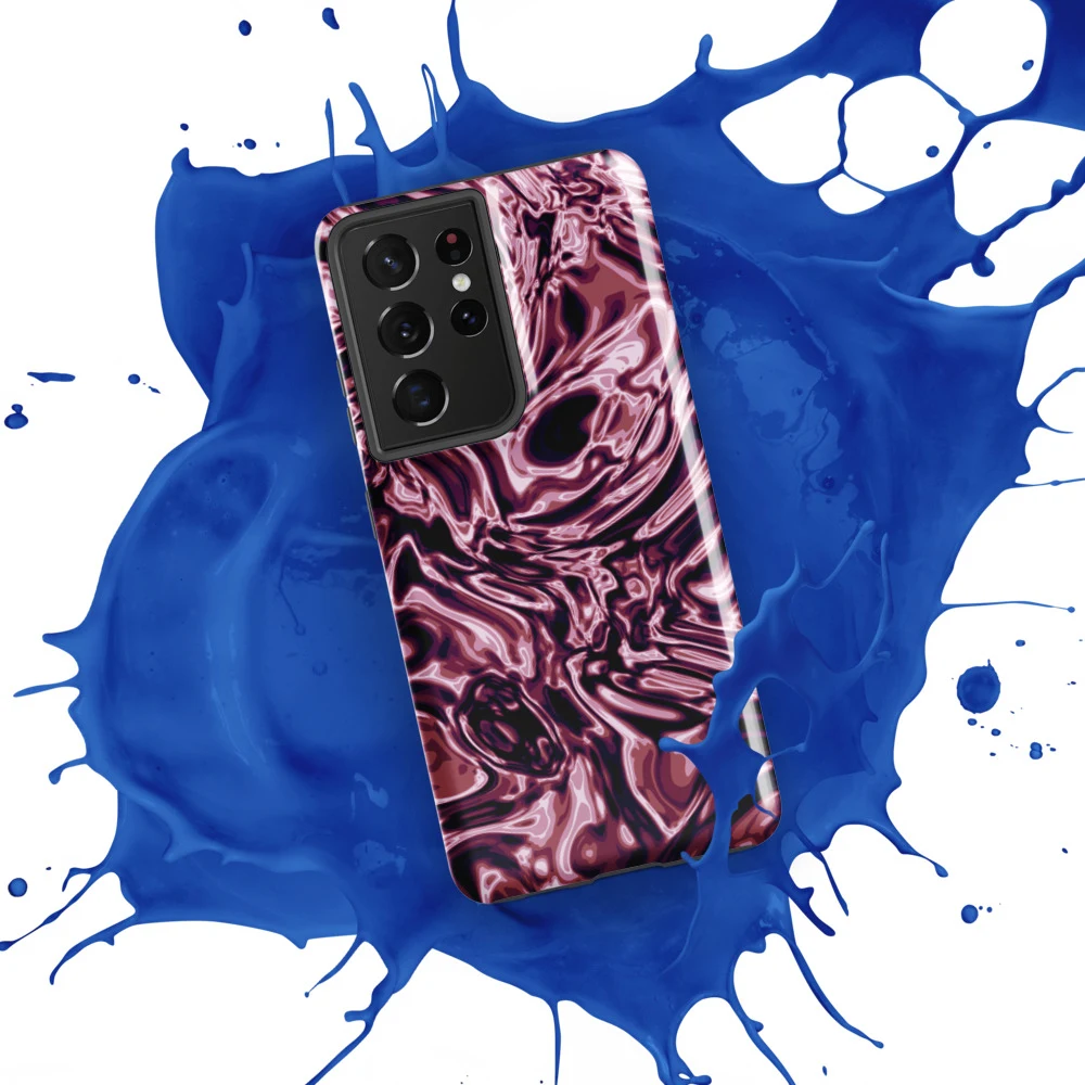 Funda reforzada premium para Samsung, diseño Orquídea en Galaxy S26 Ultra: ambiente
