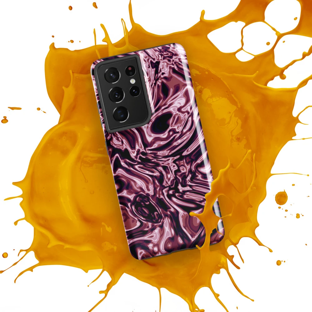 Funda reforzada premium para Samsung, diseño Orquídea en Galaxy S26 Ultra: ambiente