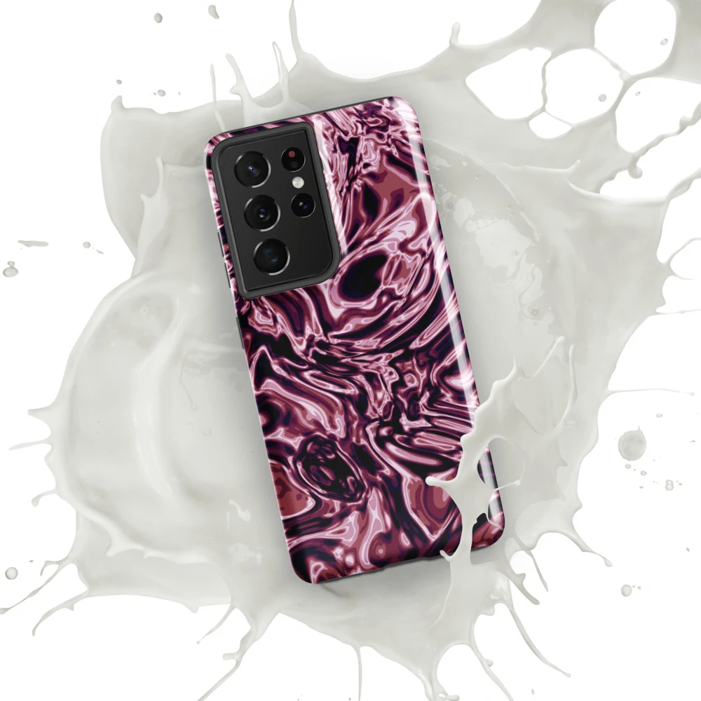 Funda reforzada premium para Samsung, diseño Orquídea en Galaxy S26 Ultra: ambiente