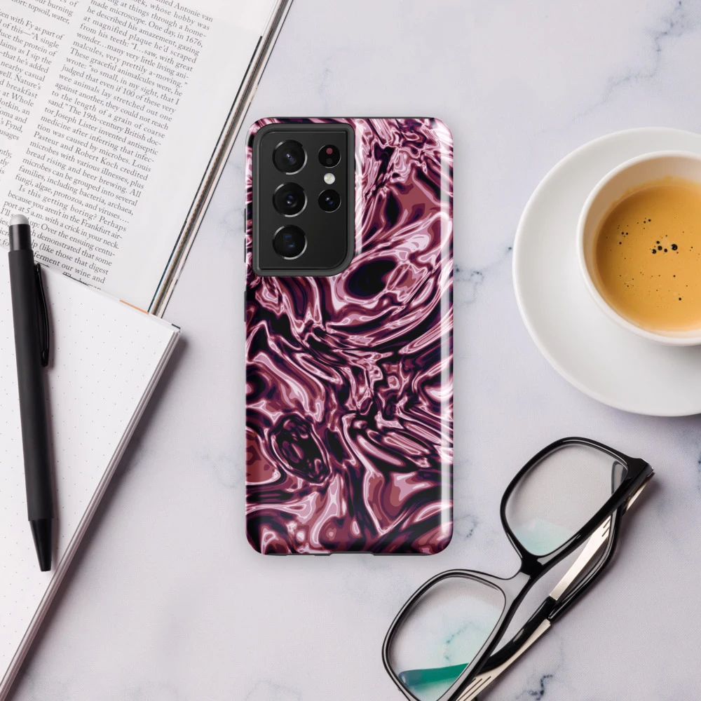 Funda reforzada premium para Samsung, diseño Orquídea en Galaxy S26 Ultra: ambiente