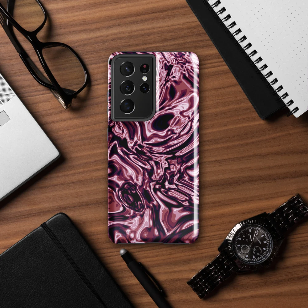 Funda reforzada premium para Samsung, diseño Orquídea en Galaxy S26 Ultra: ambiente