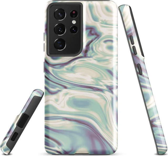 Funda reforzada premium para Samsung, diseño Perla