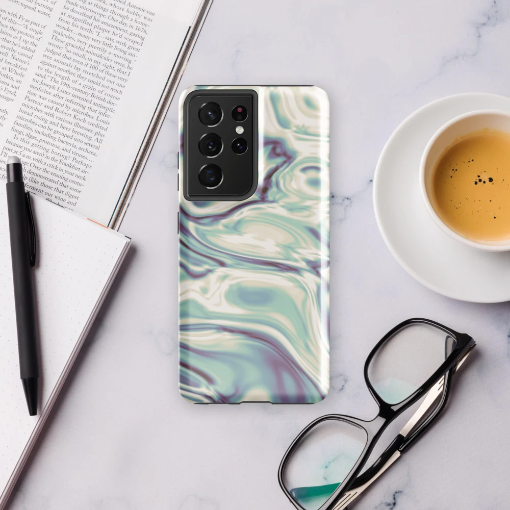Funda reforzada premium para Samsung, diseño Perla en Galaxy S26 Ultra: ambiente