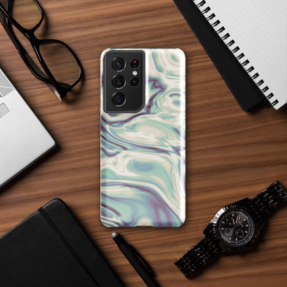 Funda reforzada premium para Samsung, diseño Perla en Galaxy S26 Ultra: ambiente