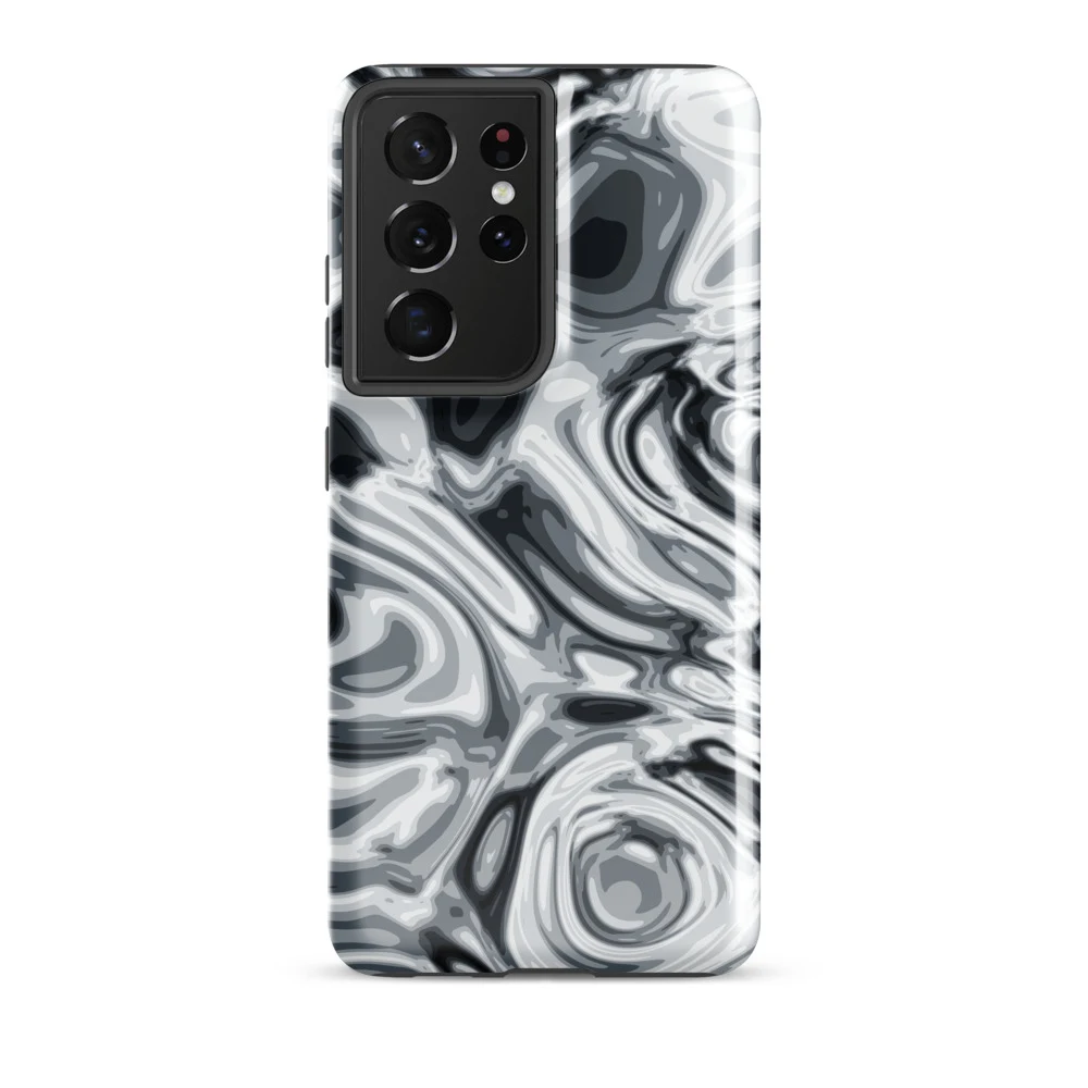 Funda reforzada premium para Samsung, diseño Plata en Galaxy S26 Ultra: plana