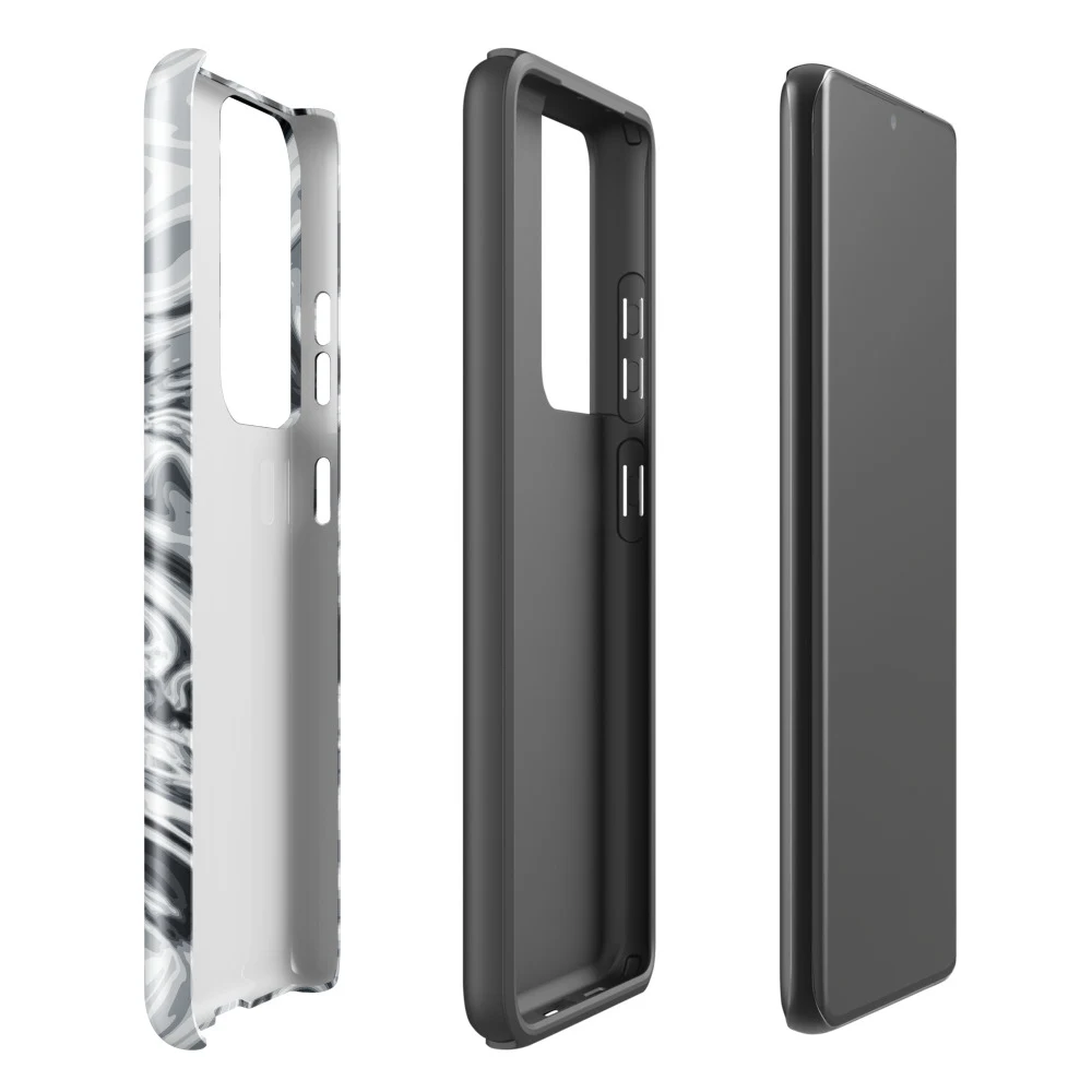 Funda reforzada premium para Samsung, diseño Plata en Galaxy S26 Ultra: ambiente