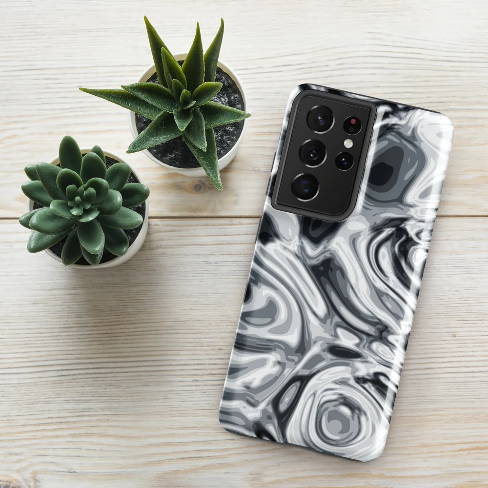 Funda reforzada premium para Samsung, diseño Plata en Galaxy S26 Ultra: ambiente