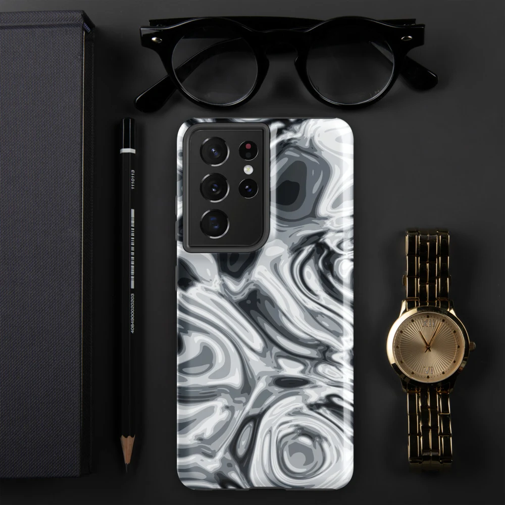 Funda reforzada premium para Samsung, diseño Plata en Galaxy S26 Ultra: ambiente