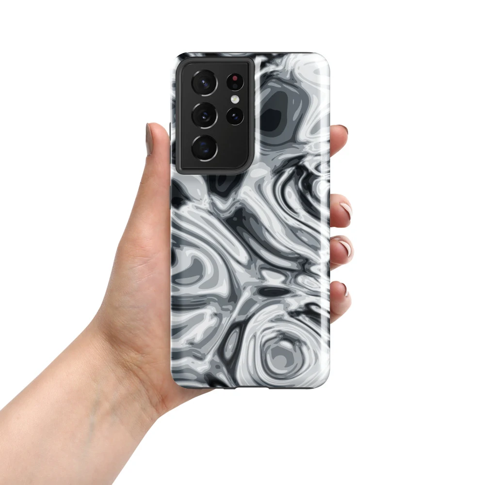 Funda reforzada premium para Samsung, diseño Plata en Galaxy S26 Ultra: ambiente