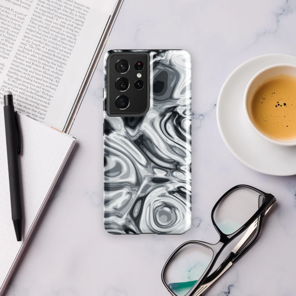 Funda reforzada premium para Samsung, diseño Plata en Galaxy S26 Ultra: ambiente