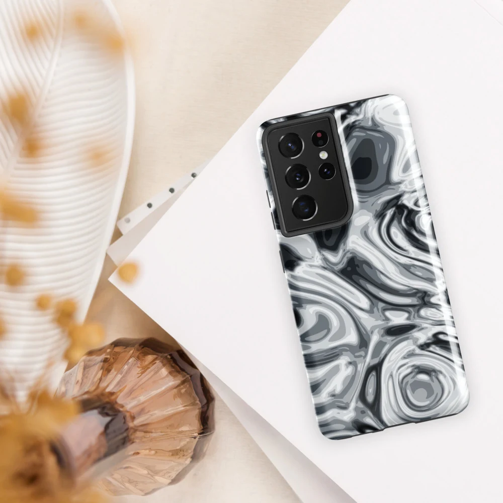 Funda reforzada premium para Samsung, diseño Plata en Galaxy S26 Ultra: ambiente
