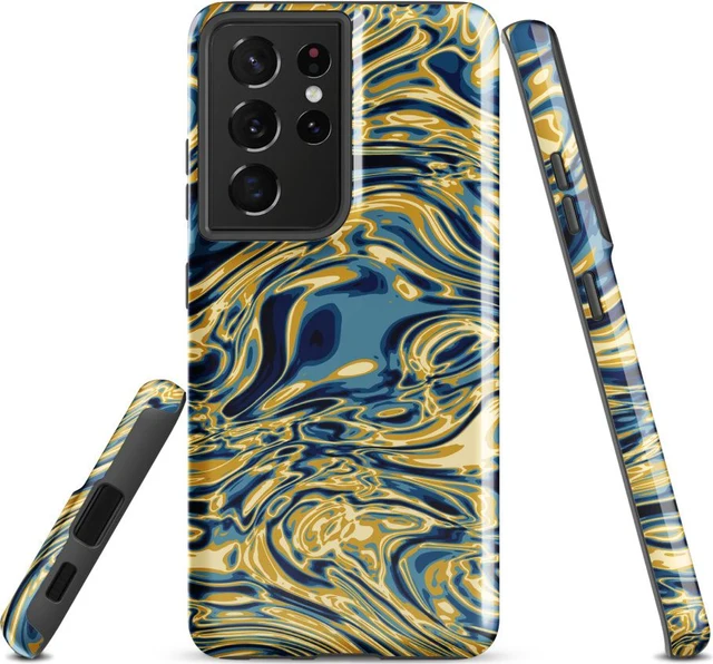 Funda reforzada premium para Samsung, diseño Titanio