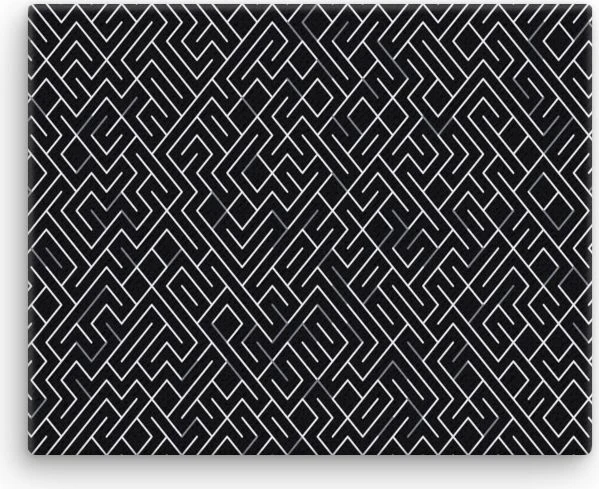 Lienzo premium, diseño Laberinto