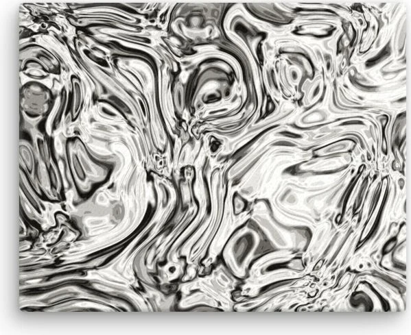 Lienzo premium, diseño Oro blanco