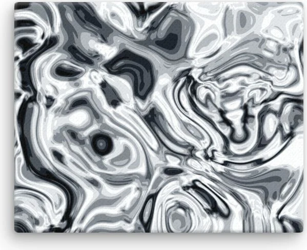 Lienzo premium, diseño Plata